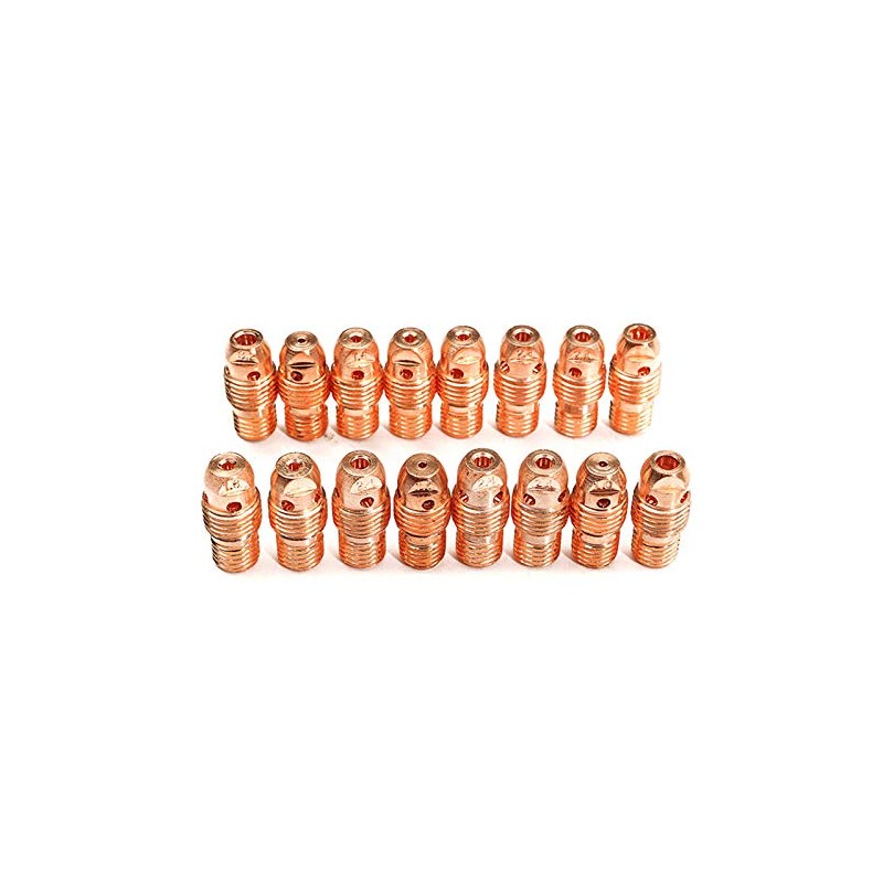 Alffun 53pcs TIG Collets Bodies Alumina Cup Assorted Size Fit
