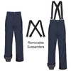 CREATMO US Mens Ski Bibs Waterproof Insulated Snow Pants Overalls