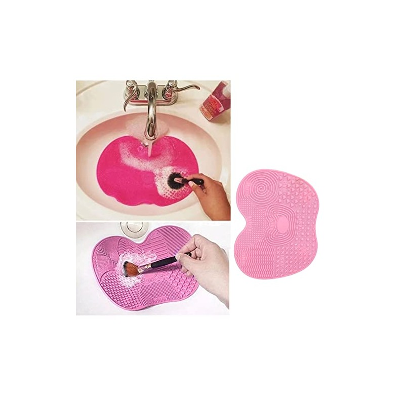 3 PCS Limpiador De Brochas De Maquillaje De Silicona