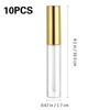 Frcolor Lip Gloss Tube Lip 10ml Clear Container Divider Bottle