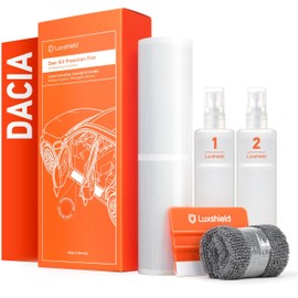 Luxshield Car Door Sill Protector for Dacia Jogger I 2022-2025 - Protective Film Car Door Accessories Trim Paint Protection Film Transparent