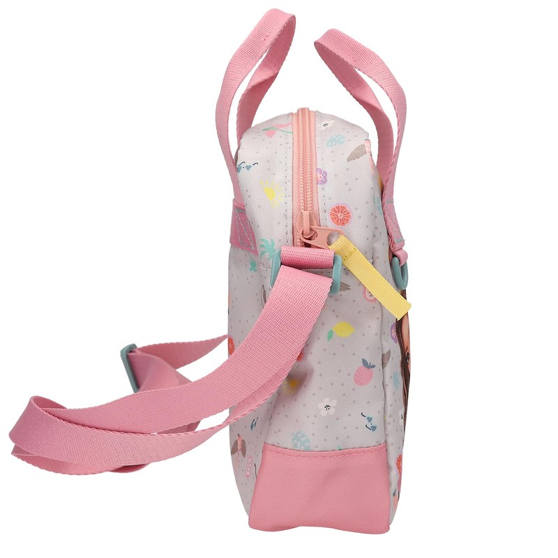 Depesche TOPModel Juicy 13327 Shoulder Bag in Cream and Pink