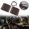Motorcycle Handlebar Grip Cover, 1 Pair Motorcycle Leather Handlebar Hand