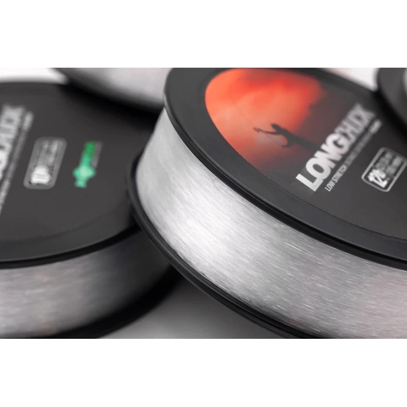 Korda LongChuck Low Stretch Distance Casting Mono Clear 1000m Spools: