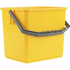Synx Tools Bucket - for Mop - Tool Trolley - 6L - Yellow Replacement Parts for Various Cleaning Trolleys 6 Litre Bucket