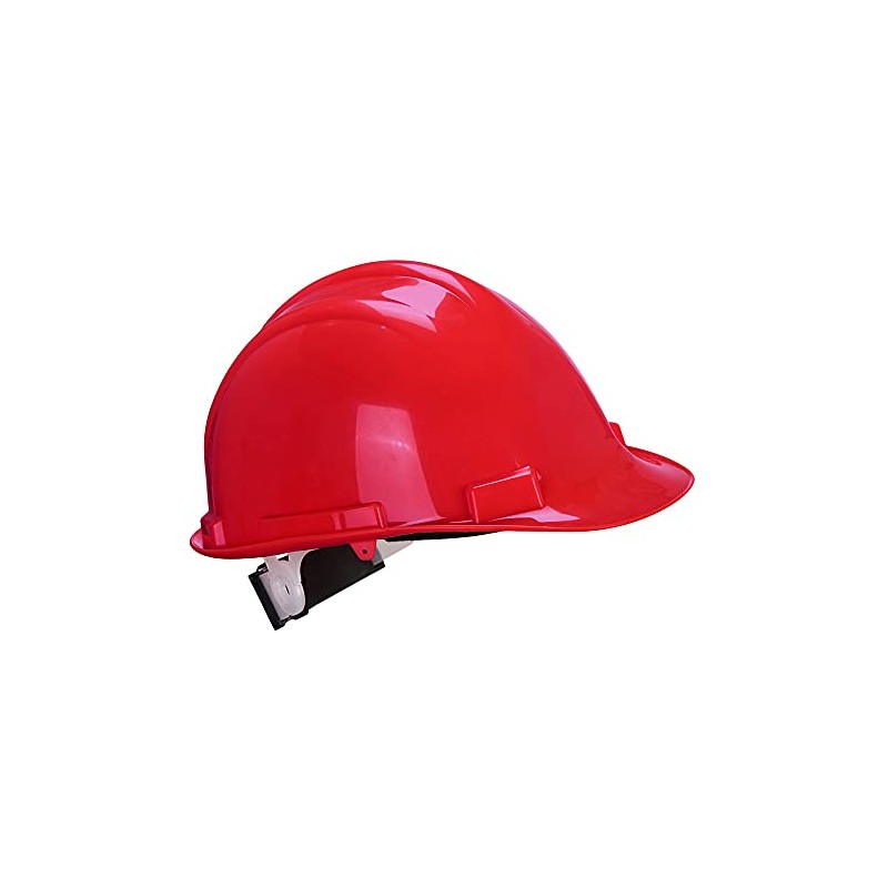 Portwest Expertbase Wheel Safety Helmet, Color:White, Size:One Size, PS57WHR