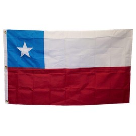 "Flags & Signs" 3x5 Embroidered Sewn Chile South America 300D Nylon Flag 3'x5' 3 a-1-5711