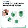 Mtsooning 100 PCS HVAC 1/4" Quick Coupler Charging Gaskets, O-Ring