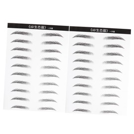 minkissy Create Unique Eyebrow Shape Pairs of Eyebrow Stickers Hair-like Simulation for Women by