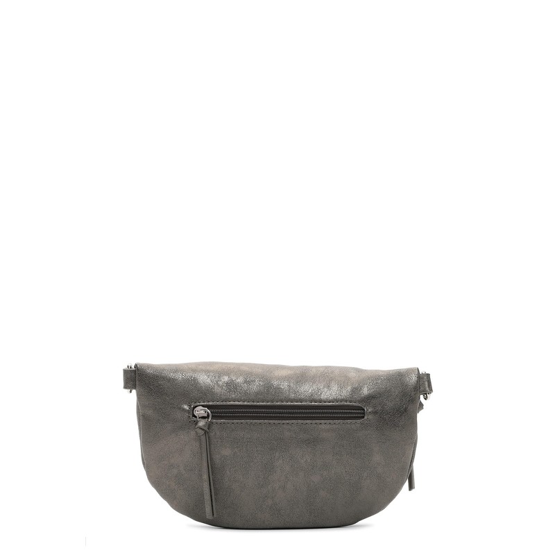 Tamaris TAS Alessia 30817 Women's Shoulder Bag Plain, Dark silver,