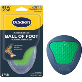 Dr. Scholl's P.R.O. Aparato de ortopedia para el alivio del dolor en la bola del pie, Versión nueva, 1 Pair (New)