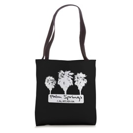 Oversized Palms Print - Creative Palm Springs, CA - White Tote Bag