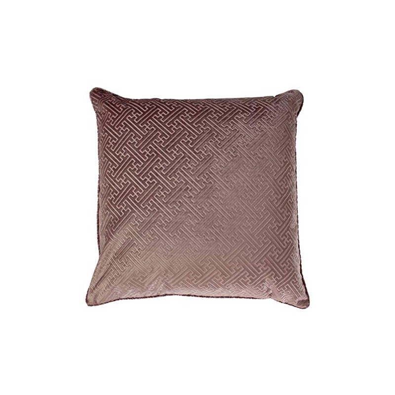 Paoletti Florence Cushion Cover, Blush, 55 x 55cm