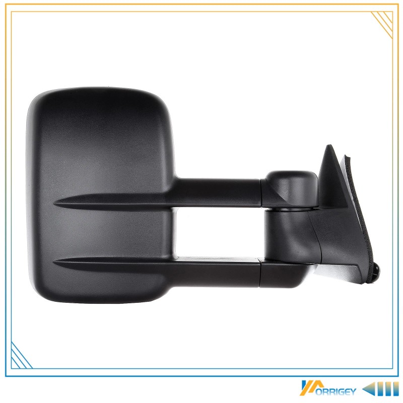 ORRIGEY Towing Side Mirrors Manual Telescoping For 1988-98 Chevy/GMC C/K