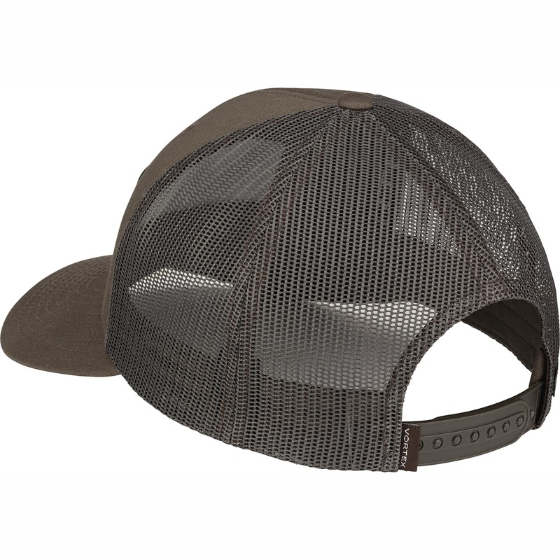 Vortex Optics Red Alert Snap Back Caps - Chocolate