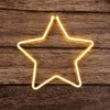 Ideen mit Herz LED Hanging Star | White | Winter