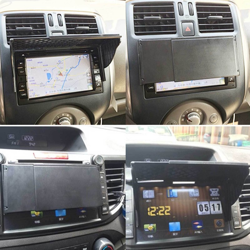 GPS Sun Shade & Glare Visor Shield for Car Navigator
