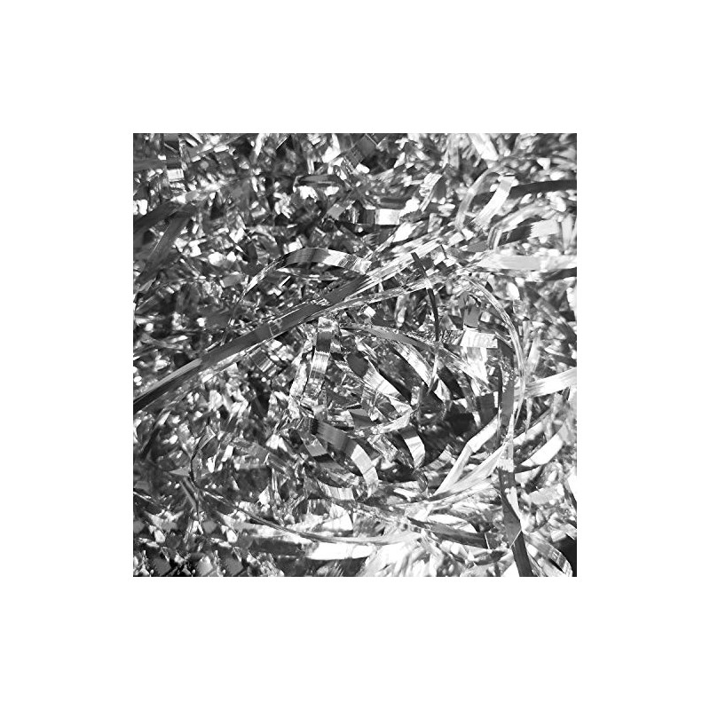 Emartbuy 500 grams Metallic Shredded Paper, Ideal for Gift Decoration,