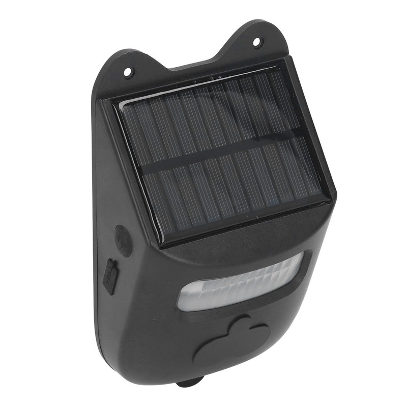 Infrared Sensor Doorbell Solar Driveway Alarm Strobe Light Outdoor Security