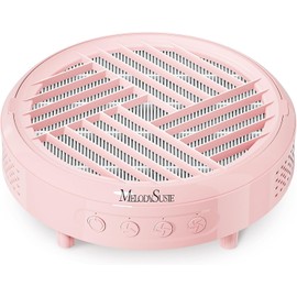 MelodySusie Nail Dust Collector,Compact Vacuum Fan Dust Collector for Beginner with Reusable Filter,HPro Powerful Dust Suction Machine Manicure Pedicure Tool for Acrylic Nail Polishing,Salon & Home