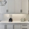 Amerdeco 10 Pack Matte Black Cabinet Pulls 5 Inch(128mm) Hole