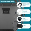DITKOK Magnetic Booth Box, Double Compartment Cabinet with Two Spray