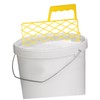 Operitacx Paint Bucket Grid Durable Plastic Paint Filter and Tray