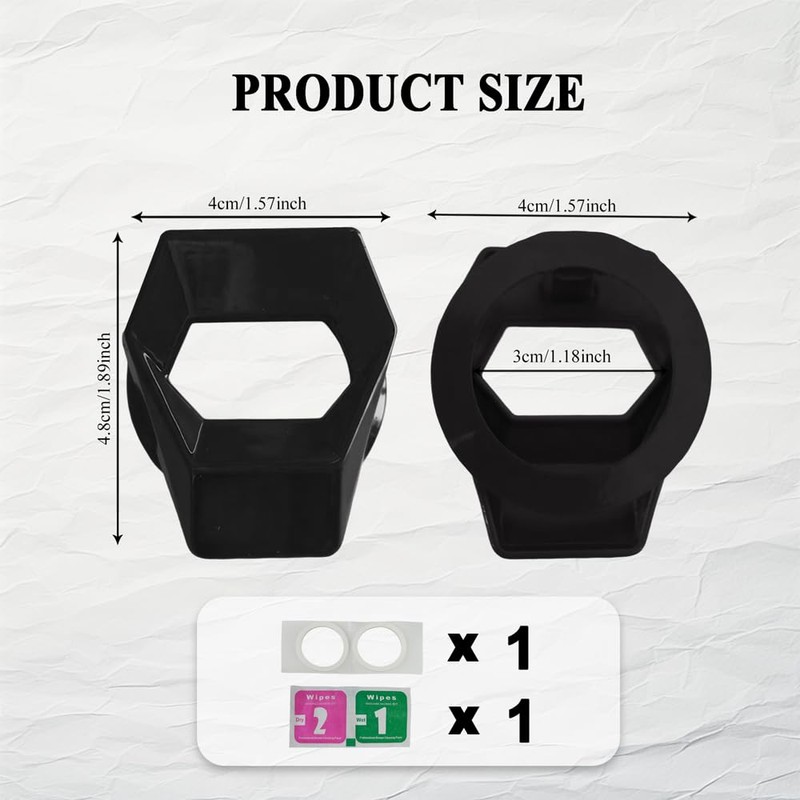 Car Engine Start/Stop Button Cover, Zinc Alloy Car Push Button