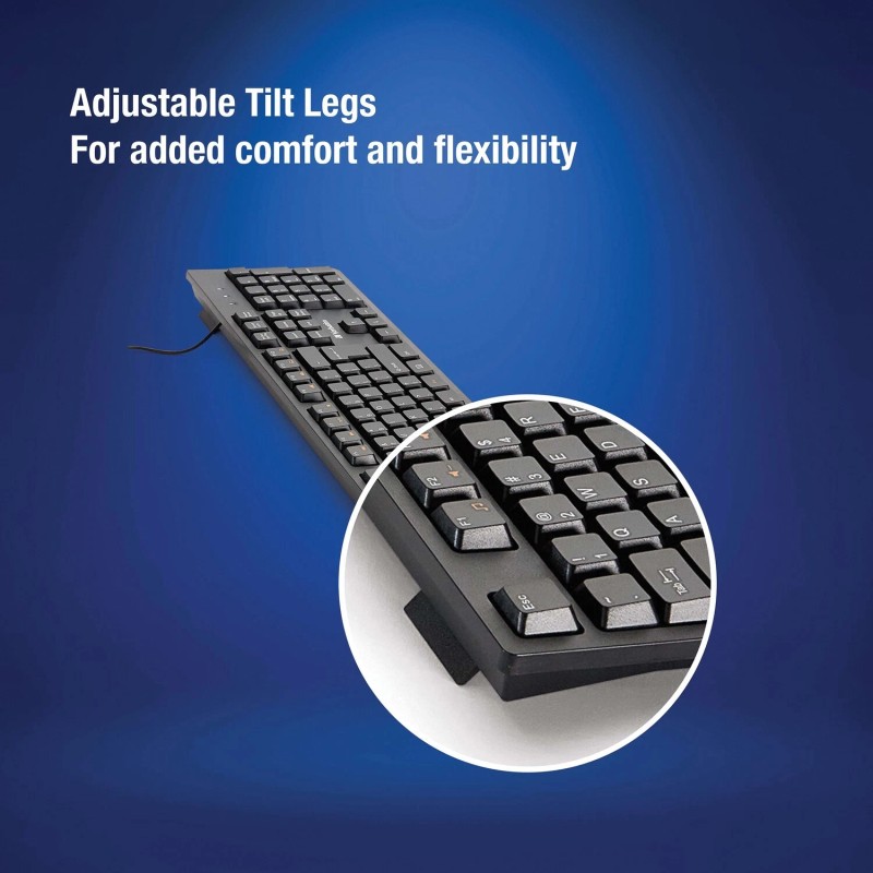 Verbatim Universal Wired Keyboard Black (70735) VER70735