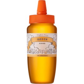 1st Selection Hundred Flower Honey, 17.6 oz (500 g) Tube, Natural, Made in Japan, Additive-Free (Colors and Taste Changes Depending on Seasonal Flowers)