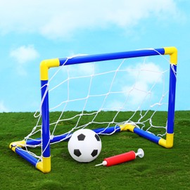 Toyvian Kids Soccer Net Kids Soccer Goal, Kids Soccer Goal Folding Soccer Goal Net Kids Mini Soccer Goal Folding Soccer Goal Kids Outdoor Toy 1 SET