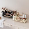 Rotating Makeup Organizer Countertop,Large Capacity Makeup Organizers for Vanity,2 in