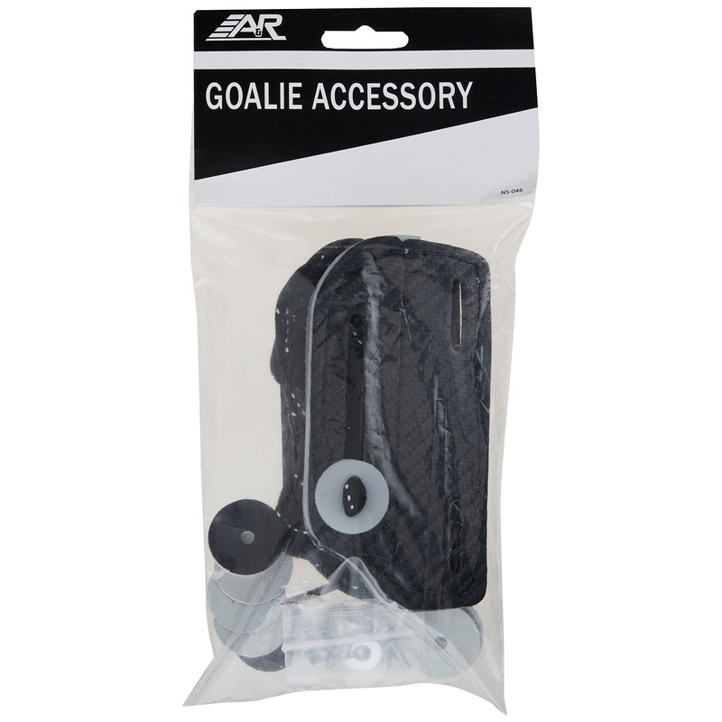 A&R Sports Hockey Goalie Toe Bridge Slider, Black