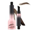 Apooliy Brow Fection Angle Brush & Dip, Waterproof Eyebrow Gel,