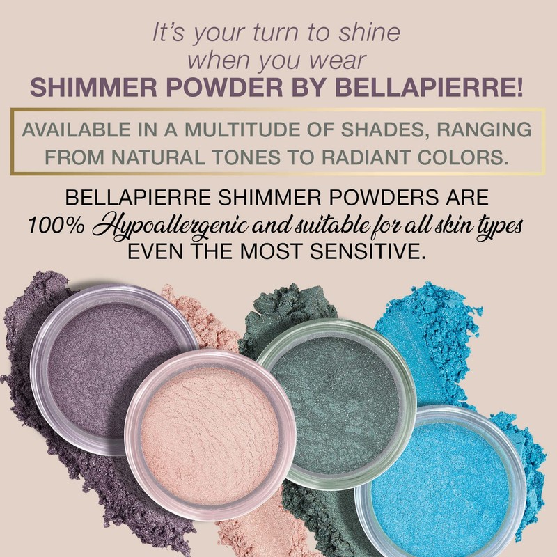bellapierre Shimmer Powder | Vegan & Cruelty-Free Eyeshadow | Non-Toxic