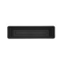 Bloem Dura Cotta 30 In. Black Plastic Window Box Planter