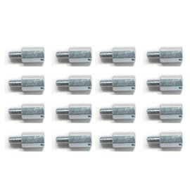 Kado Wall Mount Spacer Adapter Set for Desktop/Portable Monitor, 16pcs M4x10mm Hex Stainless Steel Standoff Spacer Screw Nut Bolt Motherboard Prototyping Accessories for PCB, Computer & Circuit Board