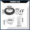 INFINAUTO 42049 Water Valve Style II Kit for Thetford Aqua