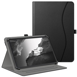 Fintie Universal Tablet Case for TECLAST T65 MAX/DOOGEE Tab E3 Pro/Blackview 13 Inches, Odea/DOOGEE T36/T20/T40PRO/TECLAST T60Plus 12 Inches, Multi-Angle Case Universal for 12-13 Inch Tablet, Black