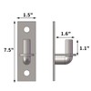 Wall Mount Gate Hinge 2 Pack Chain Link Fence Gate