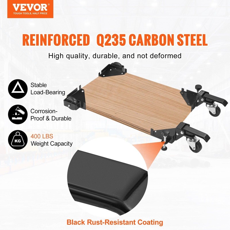 Mobile Base Heavy Duty Universal Stand 400 lbs Capacity for