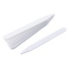 Delatanus 6 Inch Plant Markers, White - 100pcs