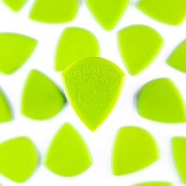 Dan's Guitar Store The Precision Pick MINI - Paquete de 10 púas de alta visibilidad de alta precisión extra alta agarre de Dans Guitar Store