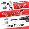 UYECOVE 33Pcs Screw Bolt Extractor Set Hex Head Multi-Spline, Left