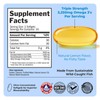 Triple Strength Omega 3 Fish Oil Supplement - 2250mg EPA