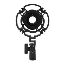 Universal Microphone Shock Mount, Plastic Mic Clip Holder for C2000 C3000 C4000 C214 C314 C414 Mics, Anti Vibration & High Isolation