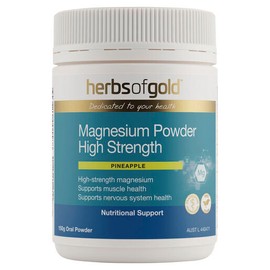 Herbs Of Gold Magnesium Powder High Strength 150g Oral Powder