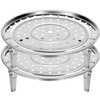 Steamer Rack for Cooking,18/8 Stainless Steel Steaming Rack,8.7 Inch Steam
