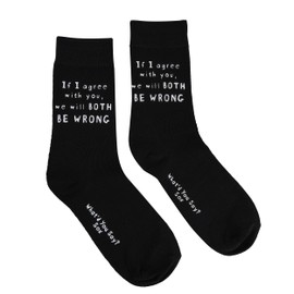 Trendy Zone 21 Funny Novelty Socks, Fun Cool Crazy Socks With Funny Quotes, Unisex Crew Socks, Gift for Birthday, Anniversary, Wedding