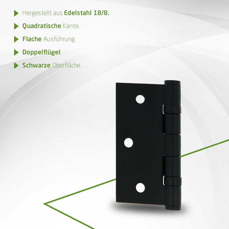 Amig - Pack of 2 Removable Hinges | 3" x